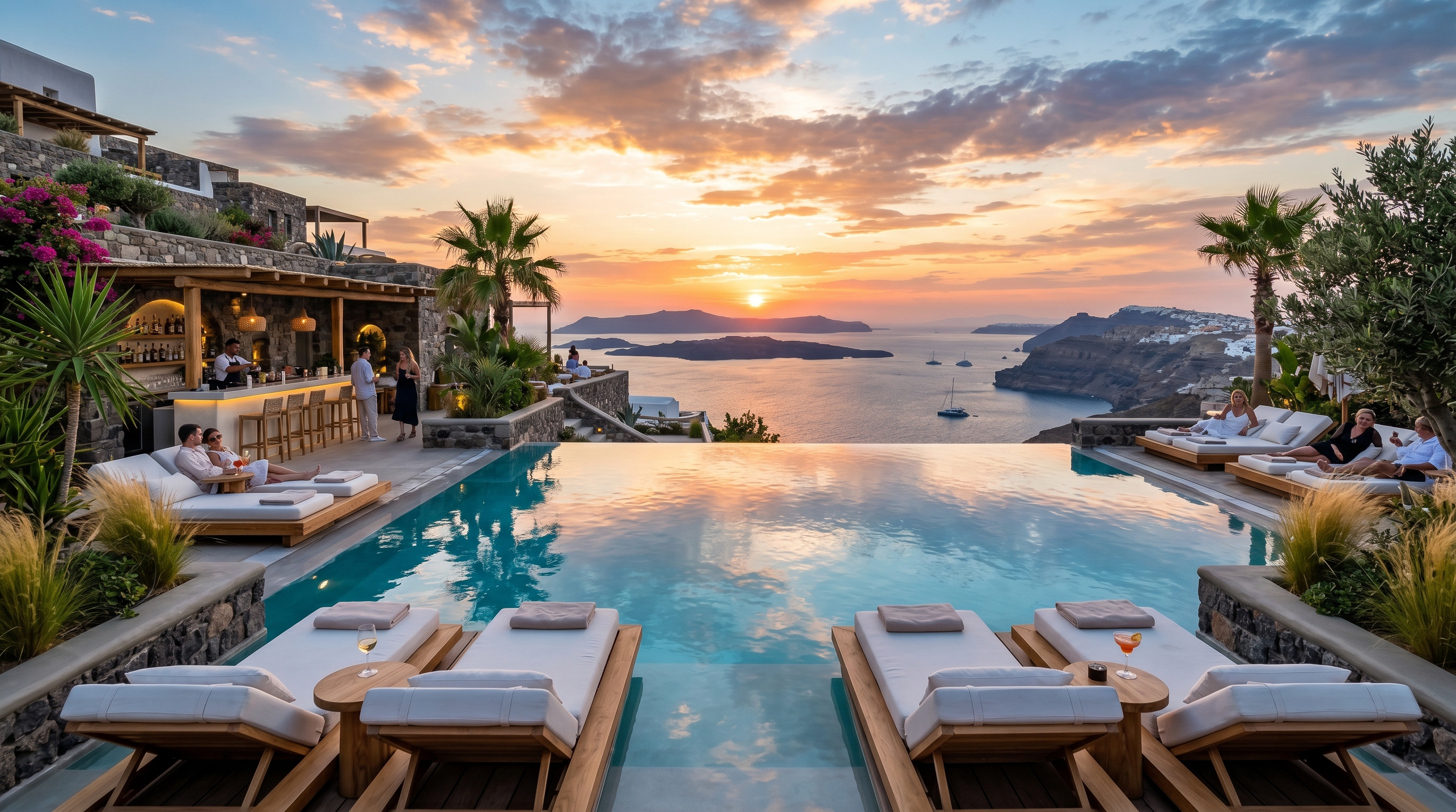 Infinity pool Golden Valley Resort